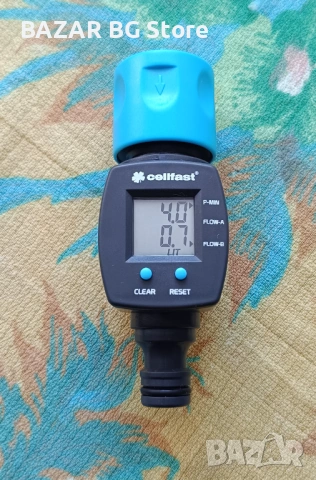 Дебитомер CELLFAST от 0.5 до 6 бара. Нов., снимка 2 - Напояване - 53108637