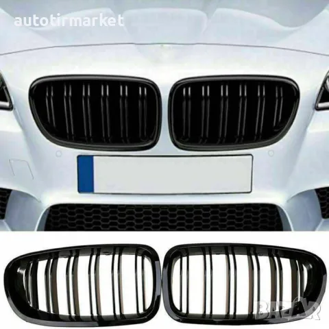 Бъбреци с двойни ребра тип M5 черен лак за BMW, снимка 2 - Аксесоари и консумативи - 56053228