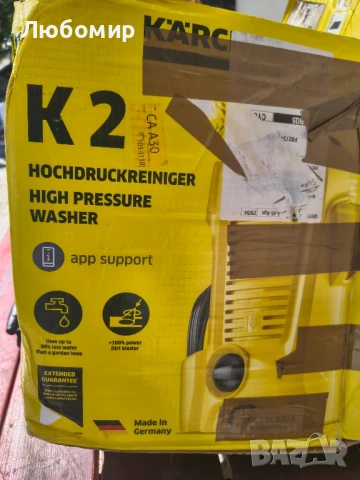 Водоструйка Kärcher, 1.673-000.0 , снимка 5 - Парочистачки и Водоструйки - 51314660