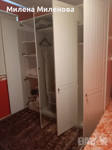 Ikea мебели - четирикрилен гардероб, етажерка и скрин, снимка 5 - Гардероби - 50174043