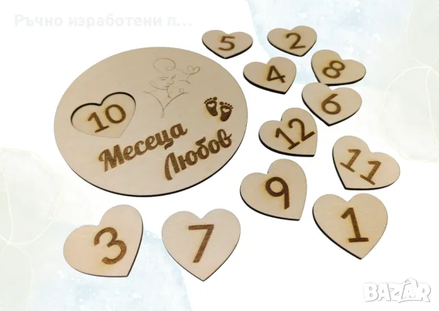 Пано за отбелязване на месечинки