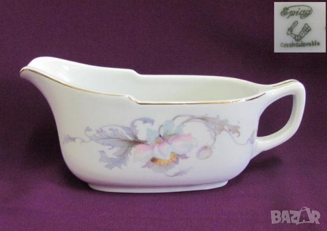 Порцеланова Сосиера- Epiag- Чехословакия маркирана, снимка 1