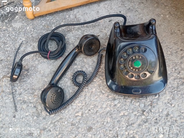 стар телефон бакелит и шайба , снимка 6 - Други ценни предмети - 42059781