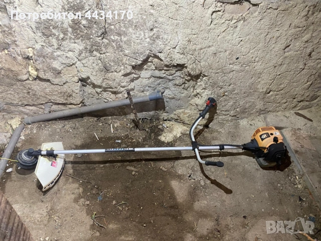 Спешно! Бензинов тример Denzel + колан и допълнителна глава – Пълен комплект