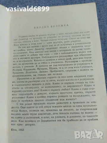 Боян Болгар - Седемнайсетгодишните , снимка 5 - Българска литература - 56074885