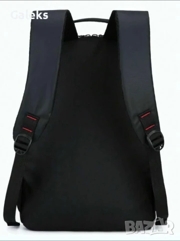 Ергономична и подсилена черна мъжка раница за пътуване с голям капацитет!, снимка 3 - Раници - 51007484