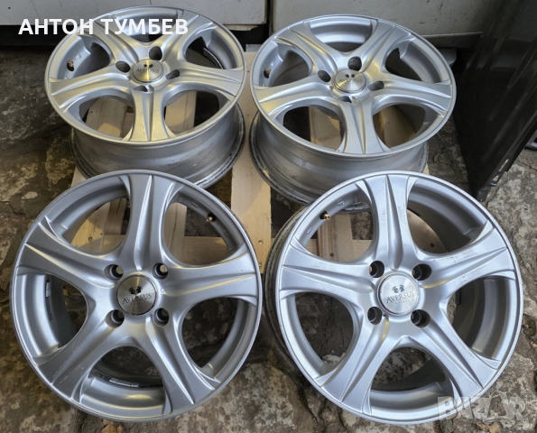 алуминиеви джанти 15", 4x108, 63,4 централен отвор