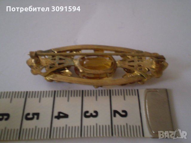 старинна дамска брошка игла , снимка 5 - Антикварни и старинни предмети - 35709416