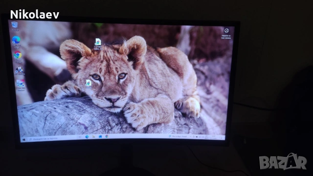 Curved Samsung C24FG73FQU 24 inch  Full HD QLED със забележка, снимка 12 - Монитори - 53470673