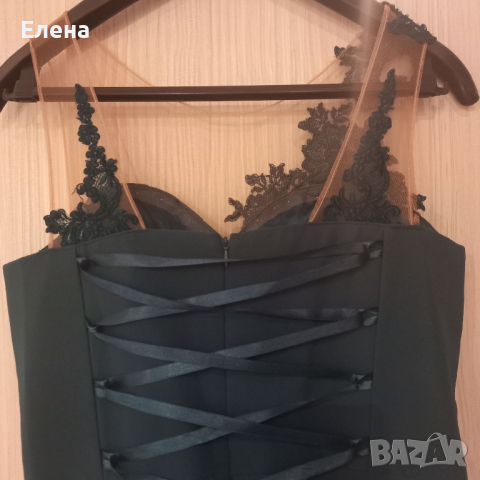 Официална рокля в цвят петрол, снимка 4 - Рокли - 44928840