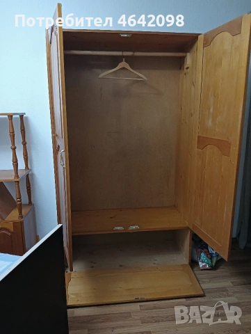 гардероб+ нощни шкафчета , снимка 2 - Гардероби - 53612005
