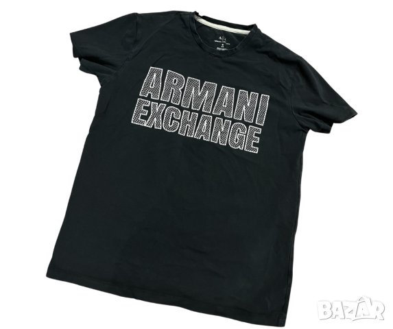 ТОП: Тениска Armani Exchange, размер S (XS), снимка 2 - Тениски - 42486672