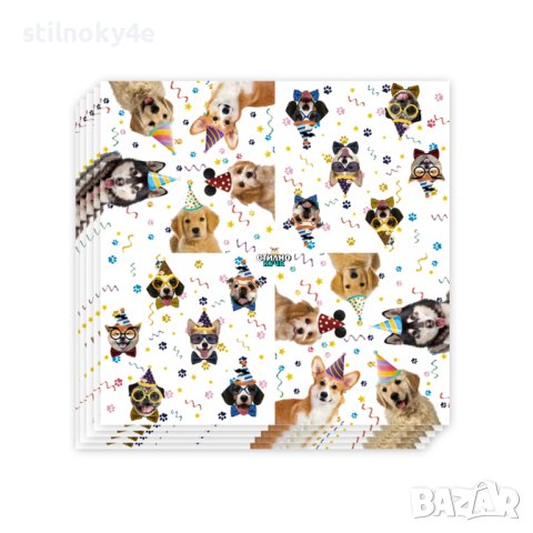 Парти аксесоари за рожден ден на домашен любимец: Чаши, Чинии, Сламки и др., снимка 9 - За кучета - 44213613