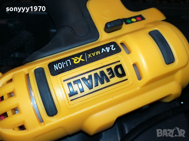 dewalt li-ion 24v+charger+2xbattery 0104222005, снимка 13 - Куфари с инструменти - 36311957