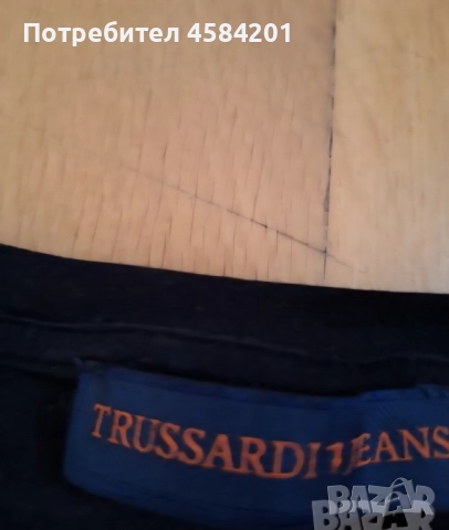 Дамска блуза Trussardi и потник Calvin Klein, размер М, снимка 4 - Тениски - 51606653