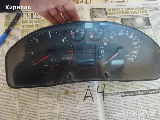 Табло Километраж за Audi A4 B4, B5, 1.9 TDI, -  8D0 919 861 F, снимка 5 - Части - 52944356