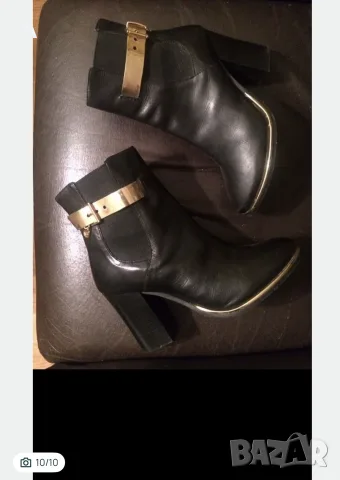 Дамски боти естествена кожа Armani