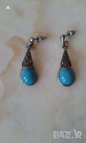 Обици с марказити