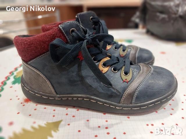 Дамски обувки от естествена кожа