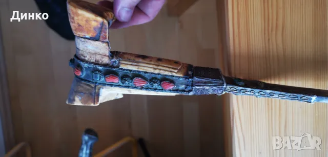 Османски ятаган  от 19век., снимка 10 - Антикварни и старинни предмети - 50337061