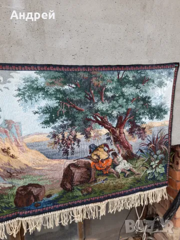 Старинен ковьор,покривка за стена #270, снимка 5 - Антикварни и старинни предмети - 47664076