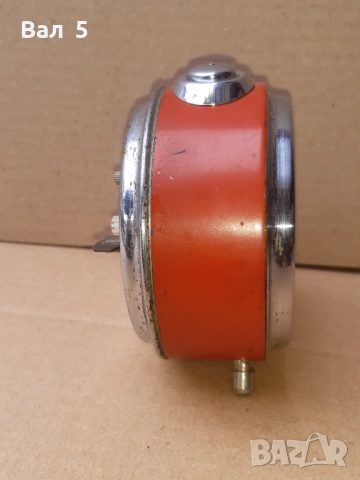 Стар рядък часовник , будилник LENSTAN . Работи, снимка 4 - Антикварни и старинни предмети - 52076460