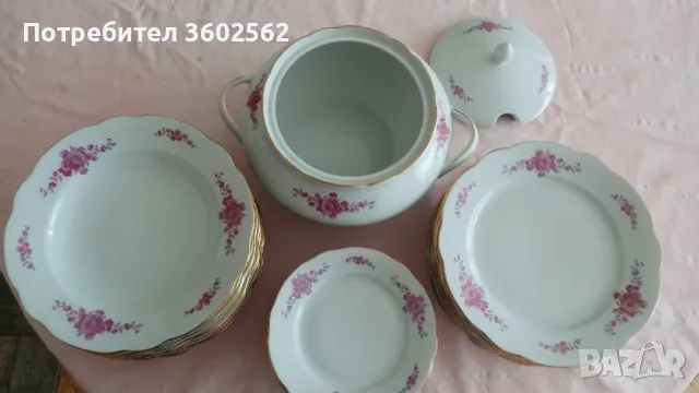 Винтидж сервиз за хранене за 9 души-Германия, снимка 6 - Сервизи - 50189409