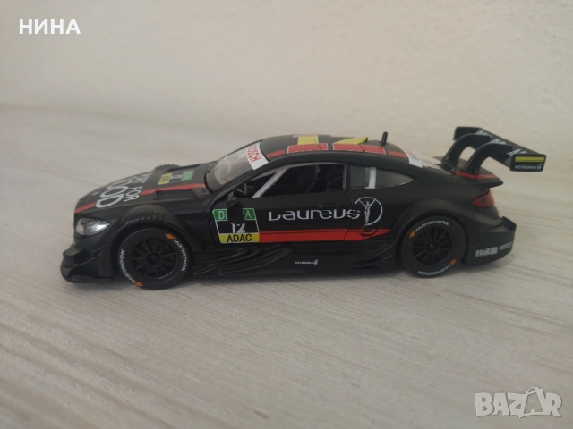Метална количка Mercedes- Benz C63 DTM !!!, снимка 5 - Колекции - 53649201