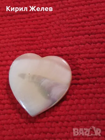 СЕДЕФЕНО СКЪПОЦЕННО ЮВЕЛИРНО ШЛИФОВАНО СЪРЧИЦЕ АРТ УКРАШЕНИЕ БИЖУ 19980, снимка 7 - Други - 35653793