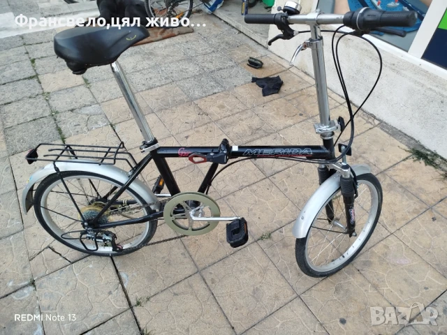 20 цола сгъваем велосипед колело merida , снимка 4 - Велосипеди - 51398572