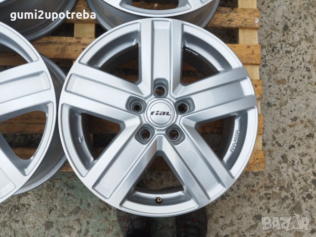 17 джанти 5х120 VW T5 T6 Фолксваген Т5 Т6 RIAL 7J et55, снимка 3 - Гуми и джанти - 40256101