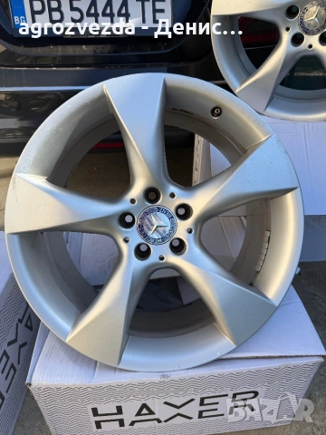 оригинални алуминиеви джанти 19 цола Mercedes Sport Package., снимка 4 - Гуми и джанти - 53848141