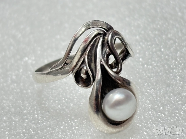 Дамски Сребърен Пръстен (проба 925)- 2,50 грама, снимка 4 - Пръстени - 52545919