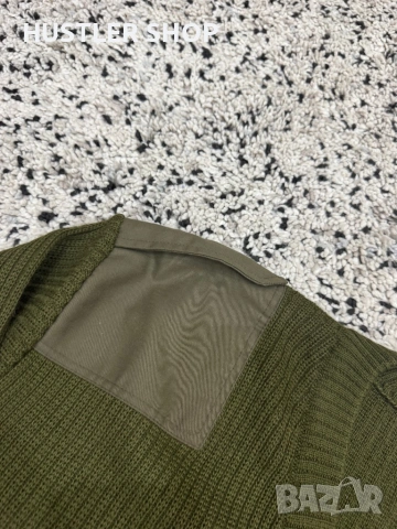 Мъжки военен пуловер. Размер M/L, снимка 3 - Пуловери - 53302383