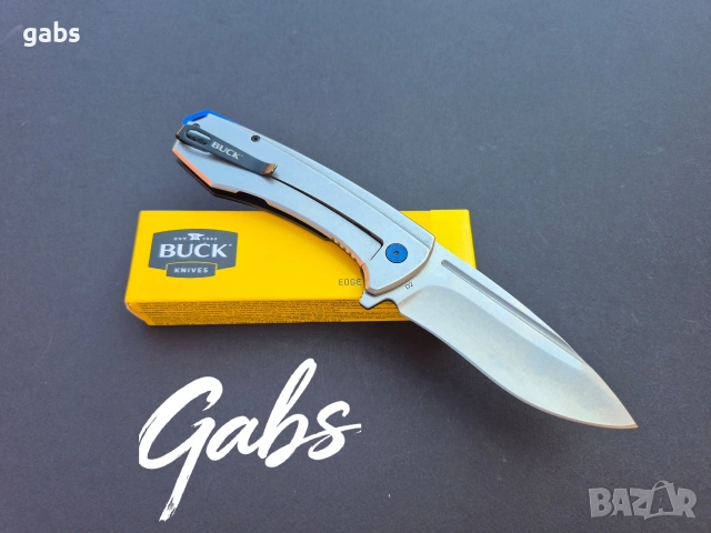 Сгъваем нож BUCK RUSKUS 713S, снимка 2 - Ножове - 53834212