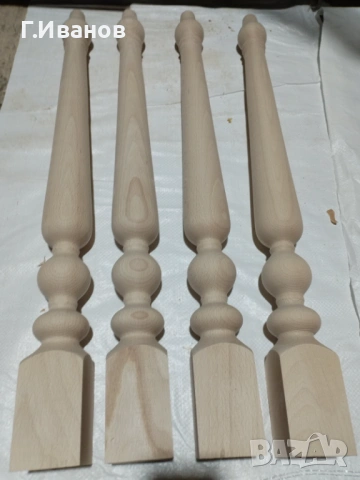 Струговани крака за маса, снимка 4 - Дърводелски услуги - 53669545