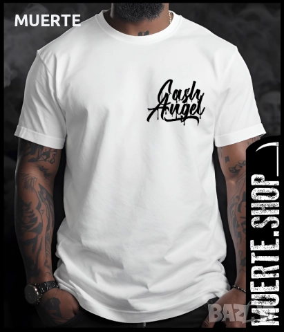 Тениска с щампа – CASH ANGEL, снимка 2 - Тениски - 52025298