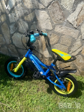 Детско колело с помощни колела byox 12, снимка 3 - Детски велосипеди, триколки и коли - 51440362