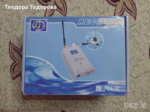 Компактна и дискретна безжична камера за охрана и дневно/нощно видео наблюдение със звук 208C KIT