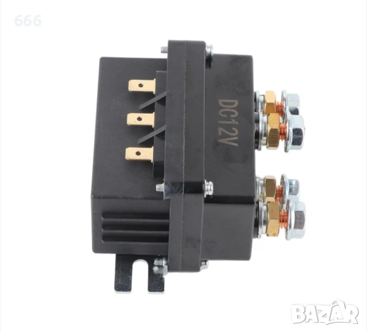 Лебедка соленоидно реле 12V 500A 10x8.7x5.5cm, за ATV UTV, снимка 5 - Друга електроника - 53460123