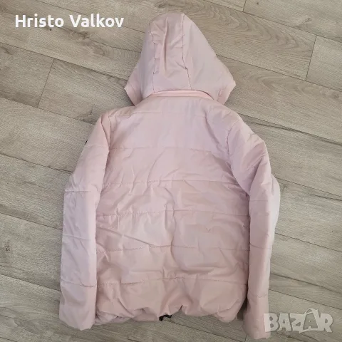 Зимно яке момиче - розово. Размер - 12-13 г. /152-158 см/. Като ново - обличано 5-6 пъти., снимка 5 - Детски якета и елеци - 56084710