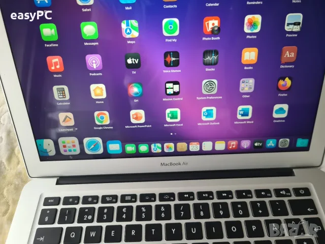 Apple Macbook Air A1466 Early 2015 Intel Core i5-5250U, 8GB, LPDDR3, SSD 128GB , снимка 7 - Лаптопи за работа - 55784773