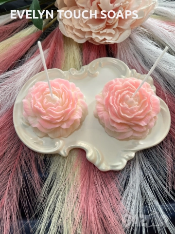 свещи Божур, снимка 9 - Други - 51436230