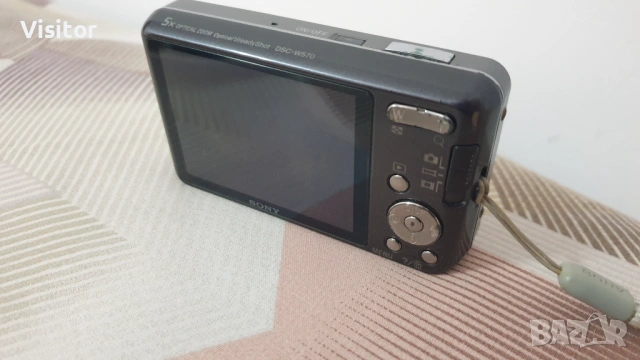 Sony Cyber-shot DSC-W570   16.1 МРх, снимка 5 - Фотоапарати - 53617567