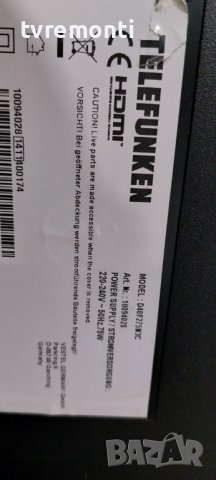 MAIN BOARD, 17MB95M  for 40inc DISPLAY ,181113R3 for, TELEFUNKEN D40F275N3C, снимка 6 - Части и Платки - 39368068