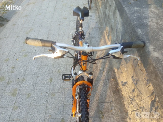 26 цола алуминиев велосипед с 21 скорости усилени капли амортисьори предни като нов , снимка 3 - Велосипеди - 50526906