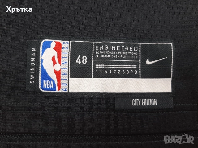 Nike NBA Lakers LeBron - Оригинален мъжки баскетболен потник р-р L, снимка 11 - Тениски - 52249538