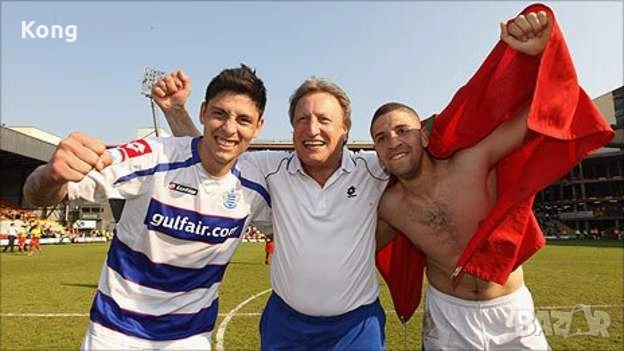 винтидж горница Милан Италия НОВА с етикети Lotto Куинс Парк Рейнджърс QPR дълъг ръкав, снимка 4 - Футбол - 53683645