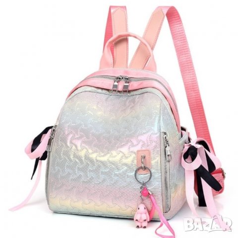 Чанта раница Pink Mermaid, снимка 1 - Раници - 40308349