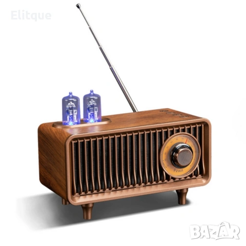 Bluetooth радио колонка AS19 - ретро стил и дизайн, снимка 4 - Други стоки за дома - 53441292